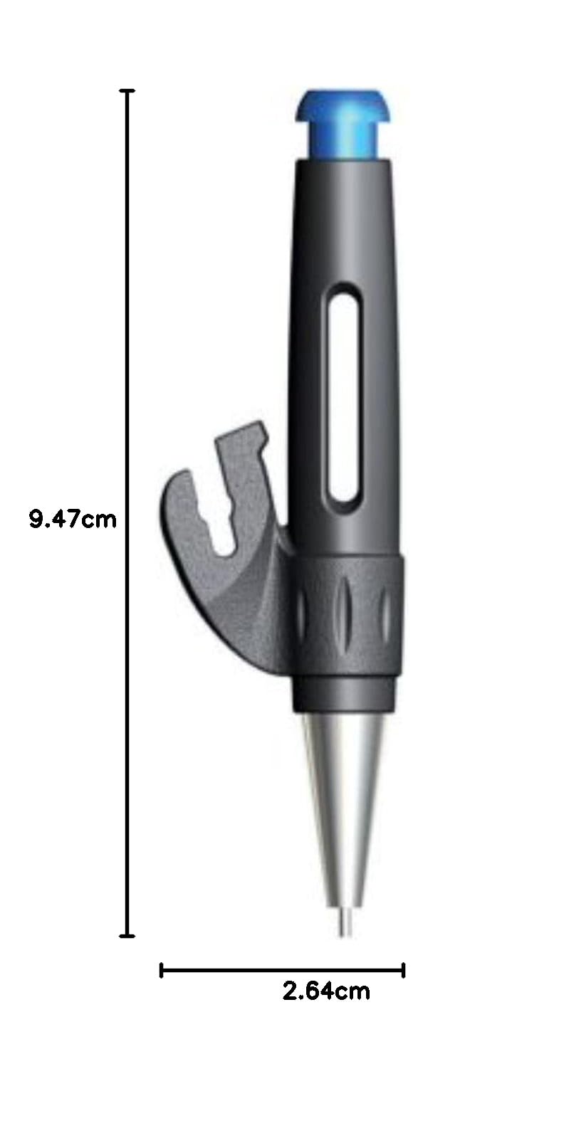 Maped Compas Technic Compact | con 7 Piezas | Color Azul