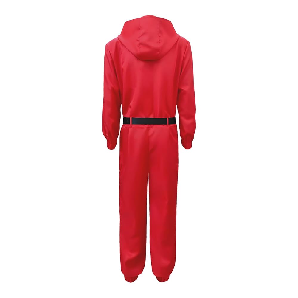 Disfraz para Adulto, Juego del Calamar, Netflix, Guardía, Talla Mediana