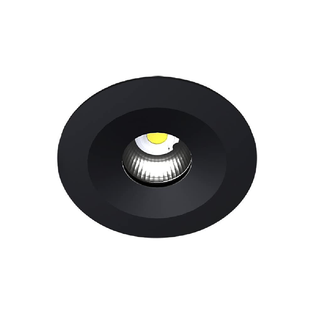 Tecnolite Lámpara Downlight LED Empotrable 9 W, Luz Suave Cálida, A Prueba de Vapor, LED integrado