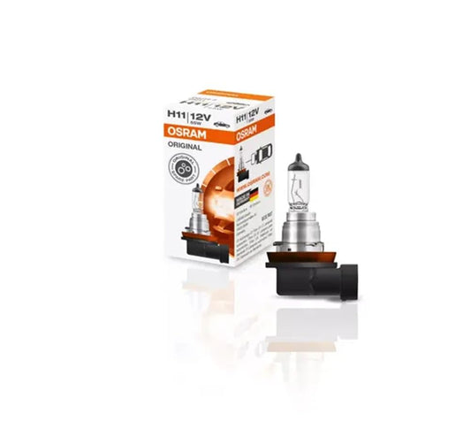 OSRAM H11 Foco Halógeno Original 64211, 12V, 1 Unidad