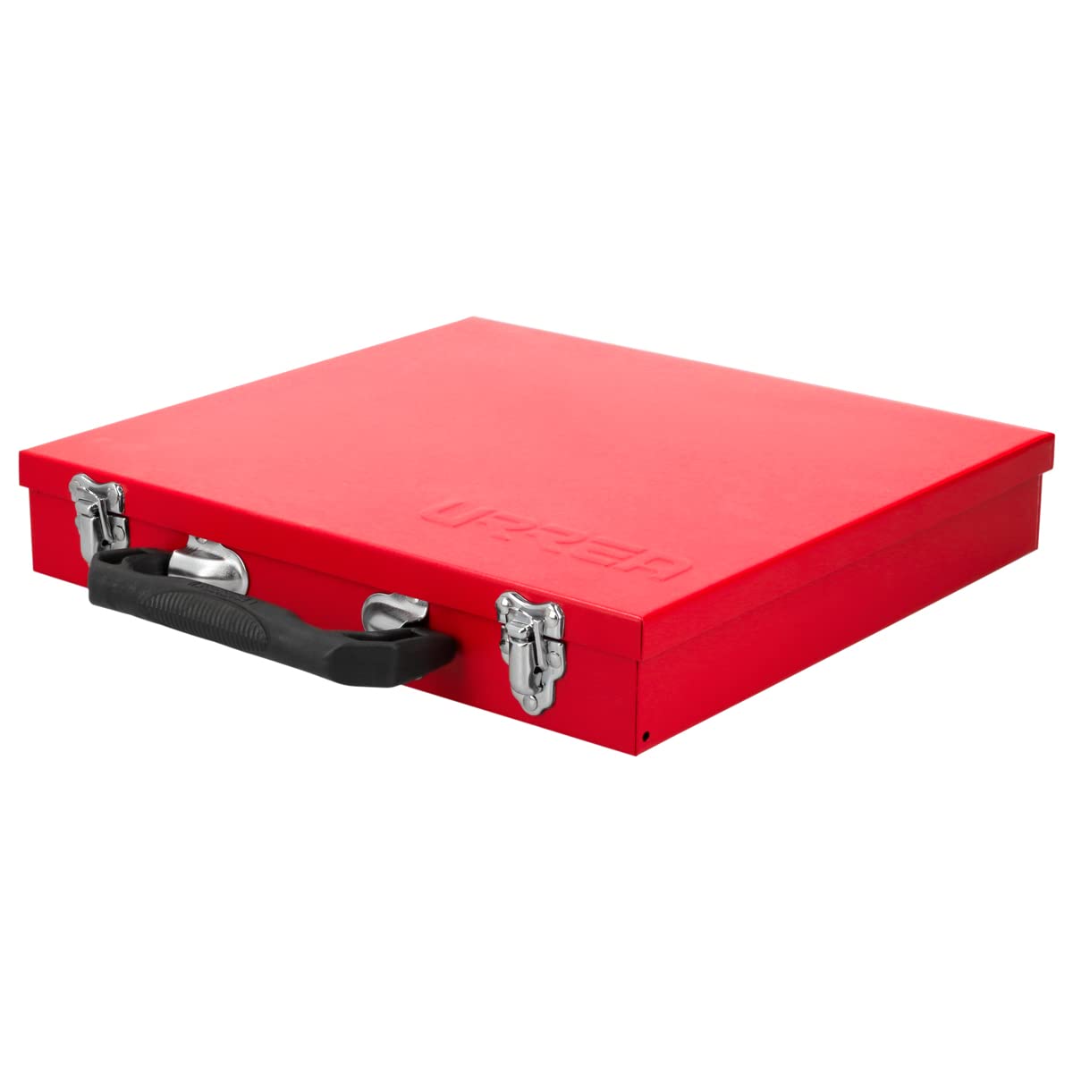Urrea 5496 Caja metálica usos múltiples color rojo 18" x 5" x 3" - 12" x 11" x 2"
