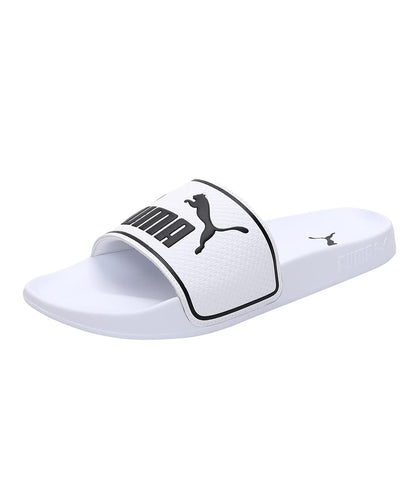 Puma, Sandalias Leadcat 2.0, Unisex, Blanco y Negro, Talla 22