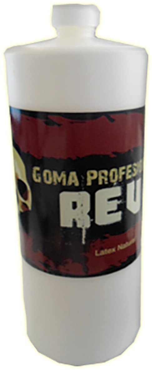 REV Ghoulish Productions Latex Liquido de 1L para Maquillaje, Creador de Cicatriz Falsa y Efectos Especiales para Disfraz de Halloween
