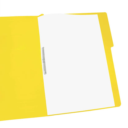 Wilson Jones/Carpeta Accopress Folder con Broche de 8 cm. 300 Hojas. Amarillo 140 pzas. Oficio. P4563
