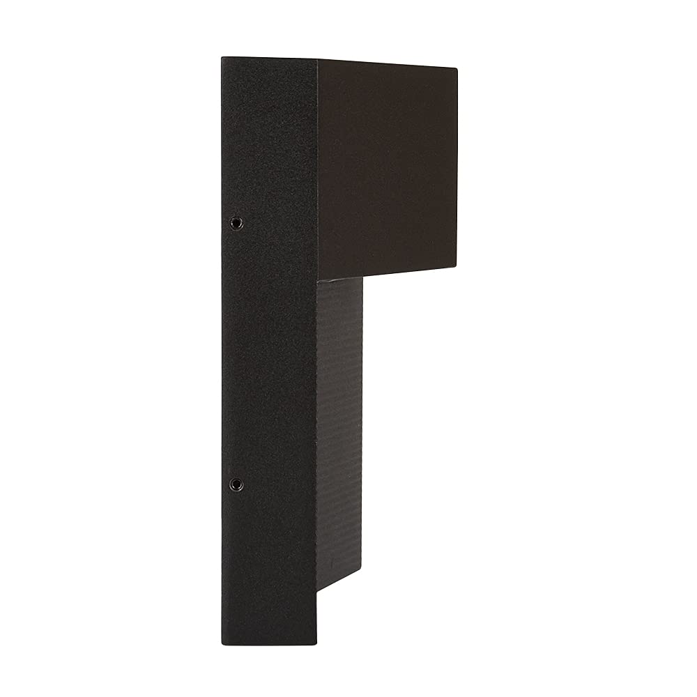 Tecnolite Lámpara de Exterior LED para Sobreponer HLED-921/N, 8 W, Luz Suave Cálida, Negro
