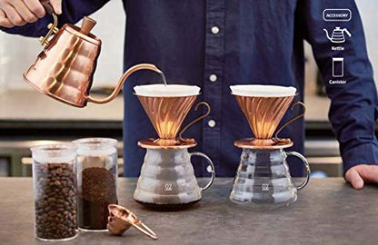 Hario V60 Range XGS-60TB Jarra para Café o Té, 600 ml, Transparente