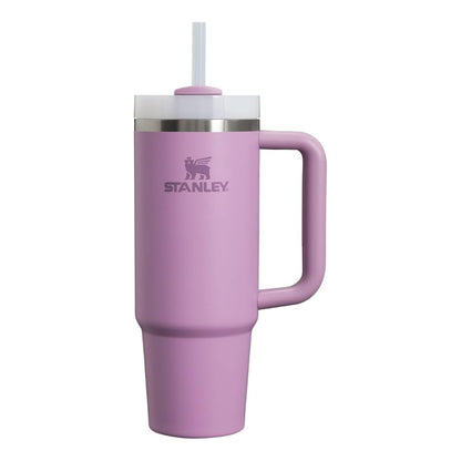 Stanley Quencher FlowState 887 ml Termo con Popote, Acero Inoxidable - Lilac