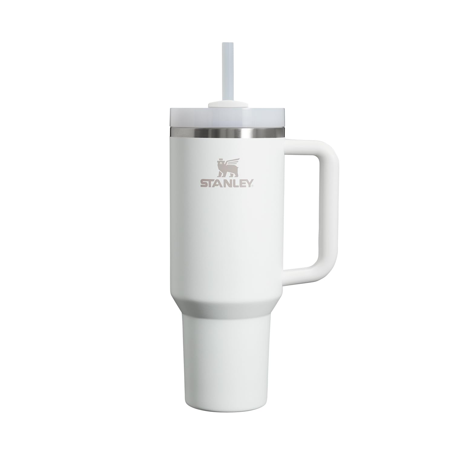 Stanley Quencher Frost 40 Onzas - Vaso de acero inoxidable aislado al vacío, con agarradera tapa y popote, termo para bebidas calientes y frías, 1.180 L