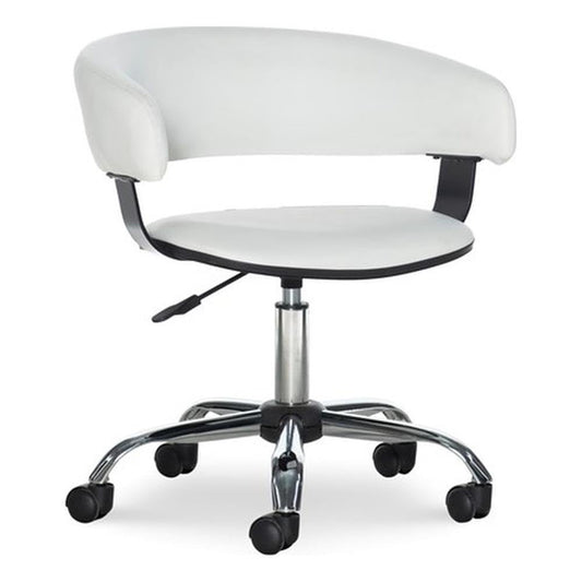 Powell - Silla de computadora con elevación de Gas, Color Blanco, Talla M