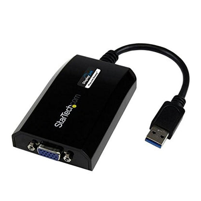 STARTECH USB32VGAPRO Adaptador USB 3.0 a VGA para Mac, Tarjeta de Video Externo Cable, 1920x1200 1080p