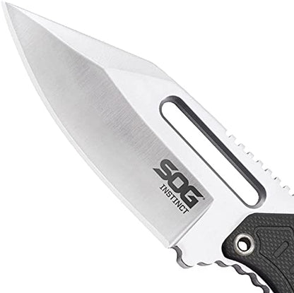 SOG Specialty Knives and Tools NB1012-CP Instinct Fixed Blade Knife with G10 Handle and 2.3-inch Blade