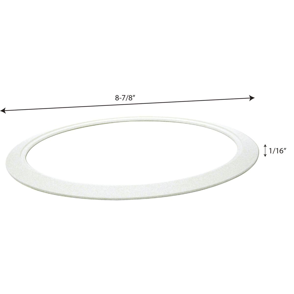 Progress Lighting P8585-01 Anillo de Goof Empotrable para lata de 15,2 cm, color blanco