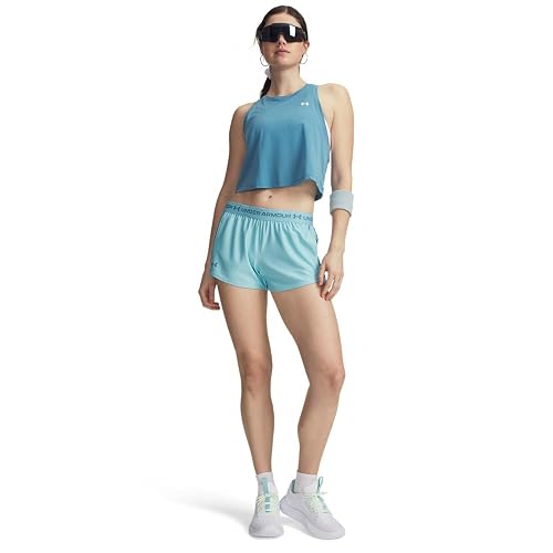 Under Armour Tech Play Up - Pantalones Cortos para Mujer