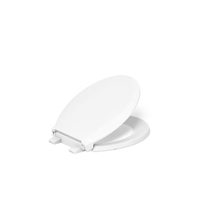 KOHLER 4639-RL-0 Cachet ReadyLatch Asiento de inodoro redondo de cierre suave, color blanco
