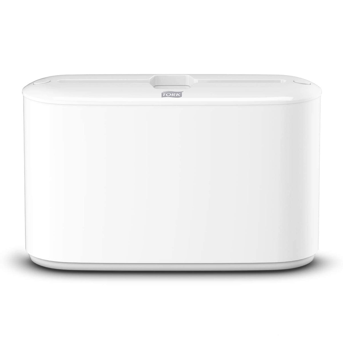 Tork Xpress 302020 Countertop Multifold Hand Towel Dispenser, Plastic, 7.92" Height x 12.68" Width x 4.56" Depth, White (Case of 1) For use with Tork MB550A, MB640, MB540A