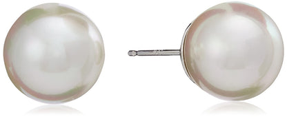 MJ00328.01.2.000.701.1 Majorica Arete para Mujer, color Blanco, 12 mm