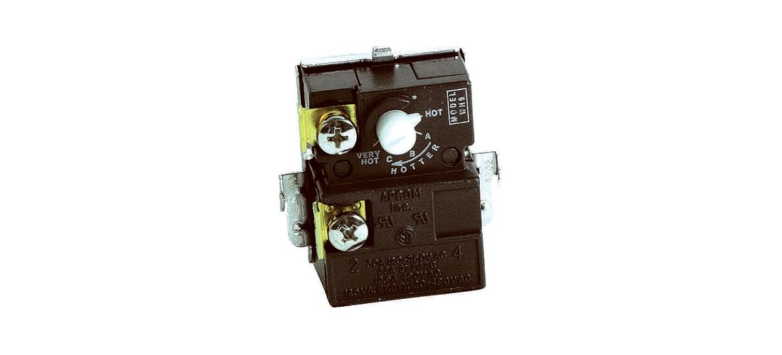 Camco 7723 Termostato Inferior WH9 Estilo Apcom, Negro