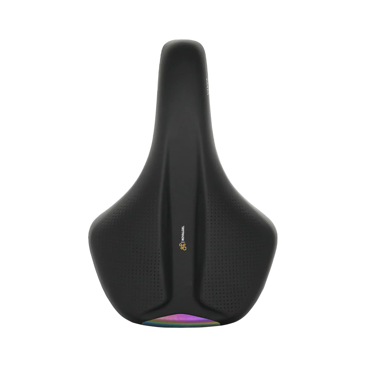 Selle Royal Vivo Ergo Reflectivo, Asiento de Bicicleta con Visibilidad Extra para Montar en la Oscuridad