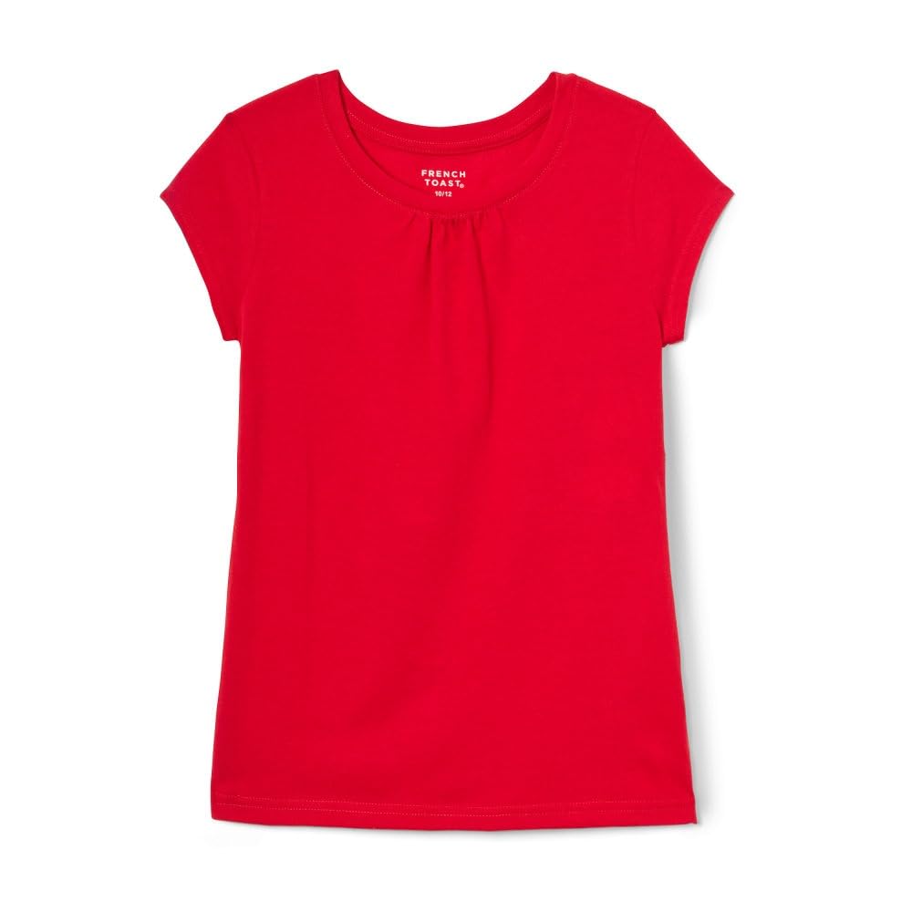 French Toast - Playera de Manga Corta con Cuello Redondo para niña