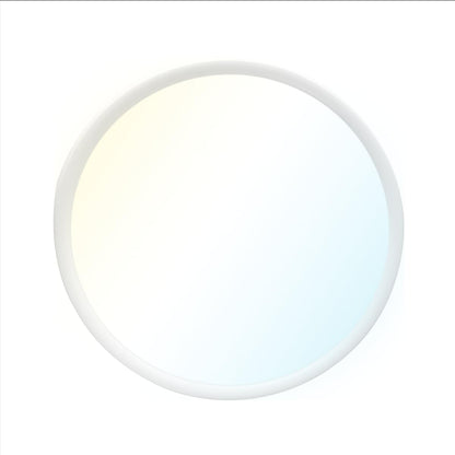 Tecnolite - Lámpara de Techo Plafón LED 36 W, Luz Blanca Ajustable con Aro de Luz, No atenuable