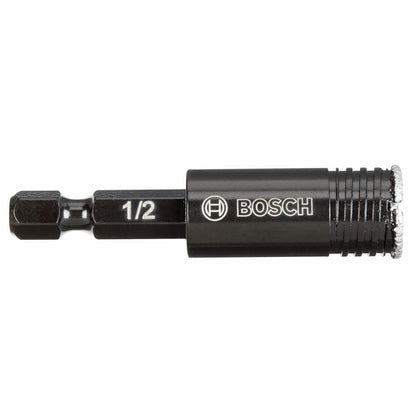 BOSCH - HDG12 1/2 pulgadas. Sierra de diamante, color negro - 1.3 cm - 1 pieza