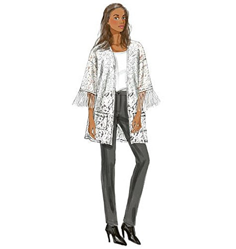 BUTTERICK PATTERNS B6176ZZ0 - Plantilla de Costura Tipo Kimono para Mujer, ZZ (LRG-XLG-XXL)