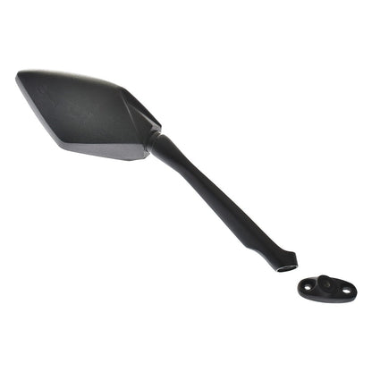 Italika F10010251 Espejo Derecho con Logo y Leyenda, Negro