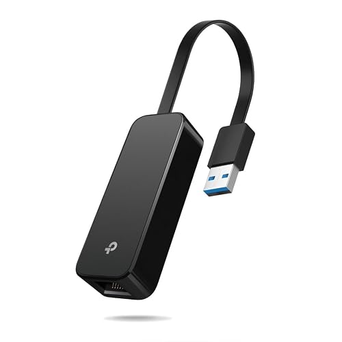 TP-Link UE306, Adaptador de Red USB 3.0 a Ethernet RJ45 LAN Gigabit, 1000Mbps, Compatible con Switch, Windows 11/10/8.1 y Linux OS