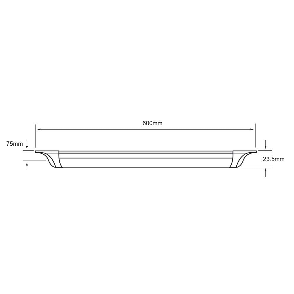 Tecnolite Lámpara Colgante LED, Luz de Techo LED Minimalista, 18 W, Luz de Día 6500 K, 100 - 240 V, 1620 Im