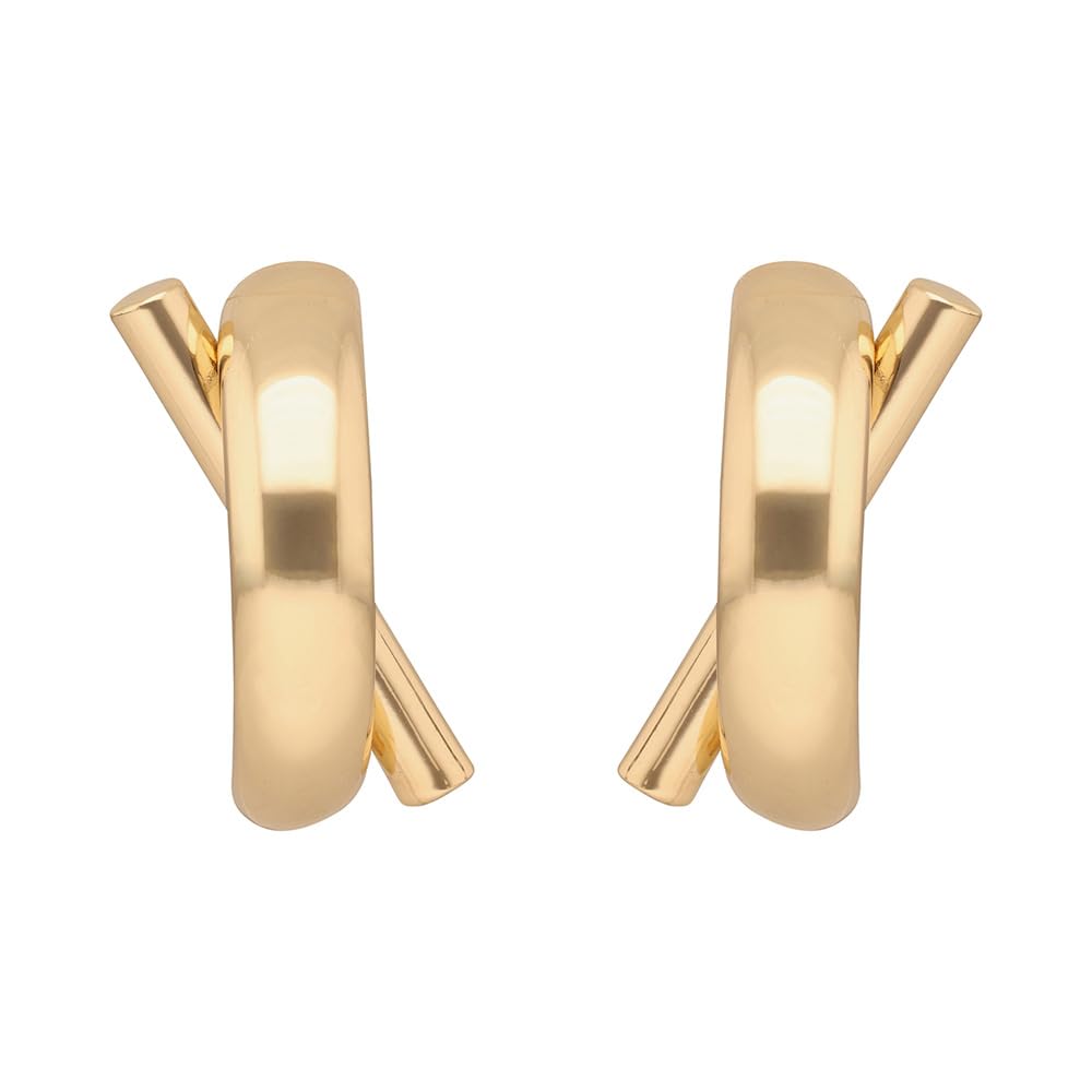 Nine West Aretes Dorado para Mujer