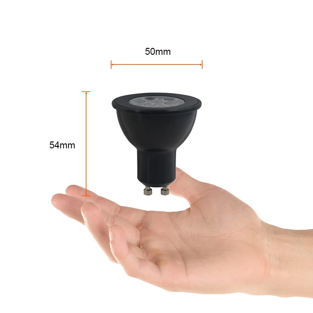 Tecnolite Foco LED GU10 6 W Luz Suave Cálida 1800 k Tecnolite