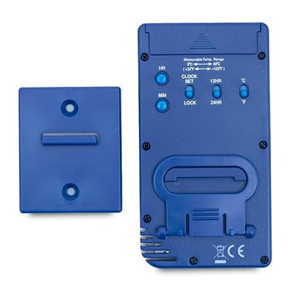 Traceable - AO-90080-06 termómetro rastreable con reloj, monitor de humedad y calibración