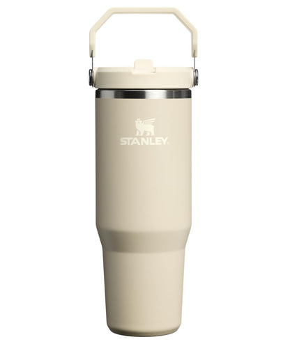Stanley IceFlow 2.0 Vaso de Popote con Tapa Giratoria - Almendra tostada - 0.9 Litros