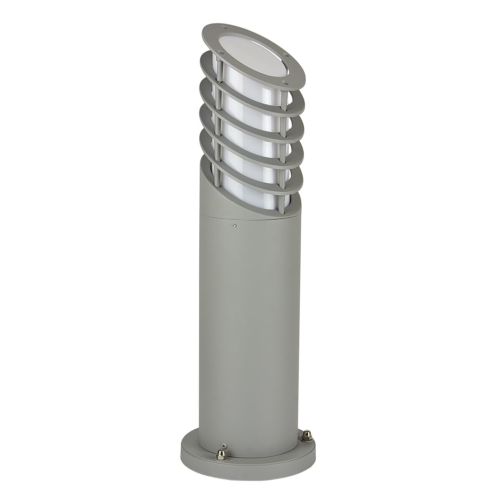 Tecnolite Mini Poste Exterior 60 W Máx, Base E27, IP65, Satinado, H-450/S