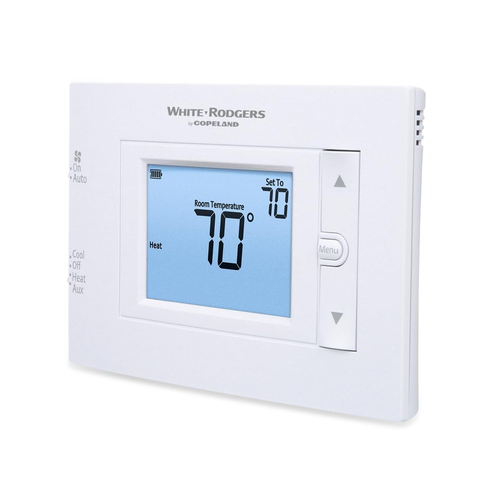 Emerson 1F83H-21NP Heat Pump (2H/1C) Non-Programmable Thermostat