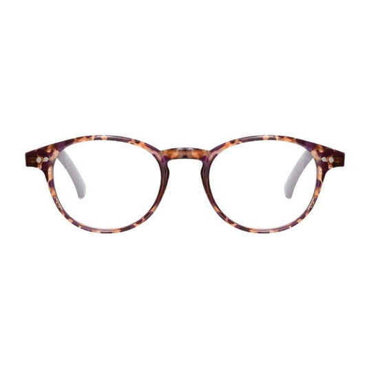 SPL, Lentes de Lectura para Vista Cansada +2.50, Gafas Anti fatiga Ocular/Migraña, Unisex, color Morado, Pre graduadas, Incluye Estuche, 1 pza.