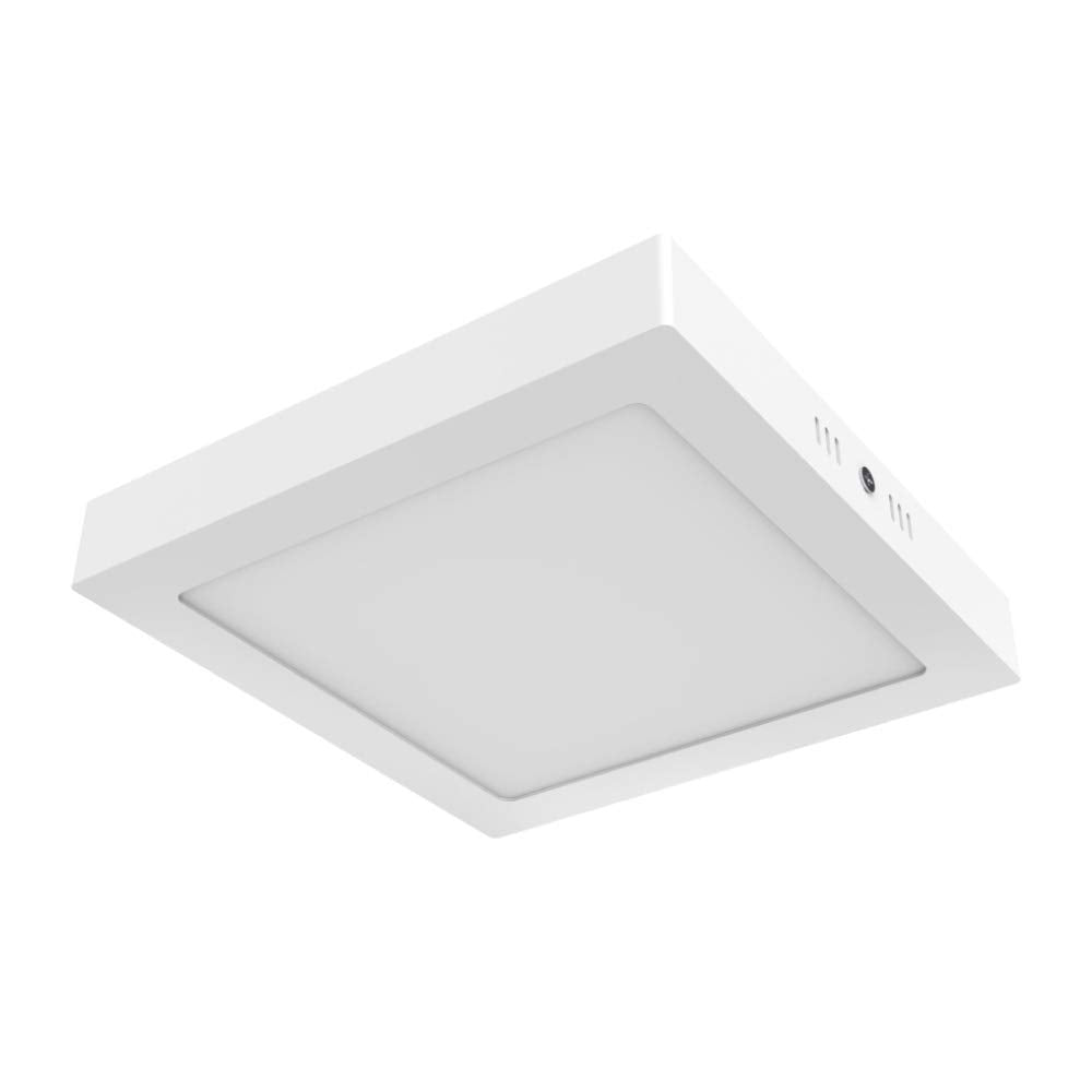 Tecnolite - Lámpara Plafón LED Techo 18 W, Luz de Día, Iluminación Interiores, No atenuable, LED integrado