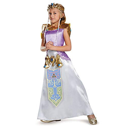 Disguise Zelda Deluxe Legend of Zelda - Disfraz de Nintendo S, talla 4-6X, color morado