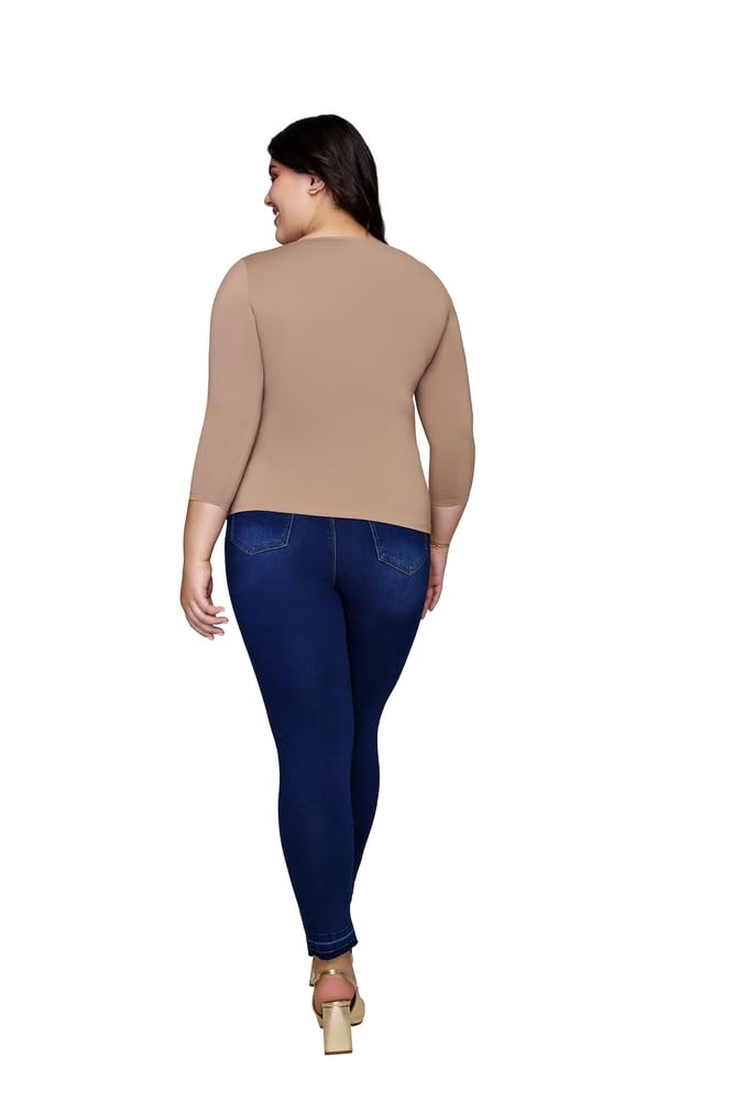 ILUSION - Blusa Pullover Manga Larga 4423 para Mujer