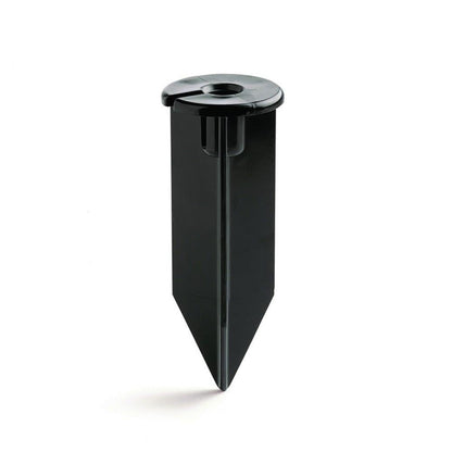 Kichler 15575BK - Estaca de luz exterior de 8 pulgadas con acabado negro,