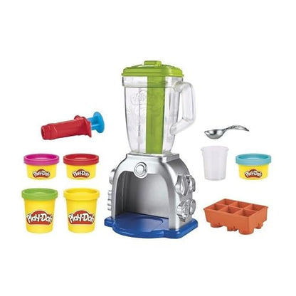 Play-Doh - Licuadora de Batidos Coloridos - Set de licuadora de Juguete - Artículos de Cocina de Juguete - Juguetes para Actividades de Manualidades para niños y niñas a Partir de 3 años