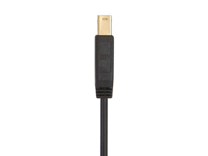 Monoprice - Cable USB 3.0 Tipo a a Tipo B, 3 pies, Color Negro, Compatible con Monitor, escáner, Unidad de Disco Duro, concentrador USB, impresoras, Serie Select