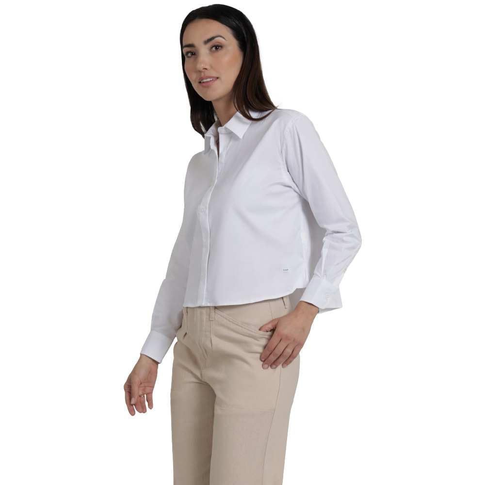 Lee Camisa Regular de Algodón para Mujer