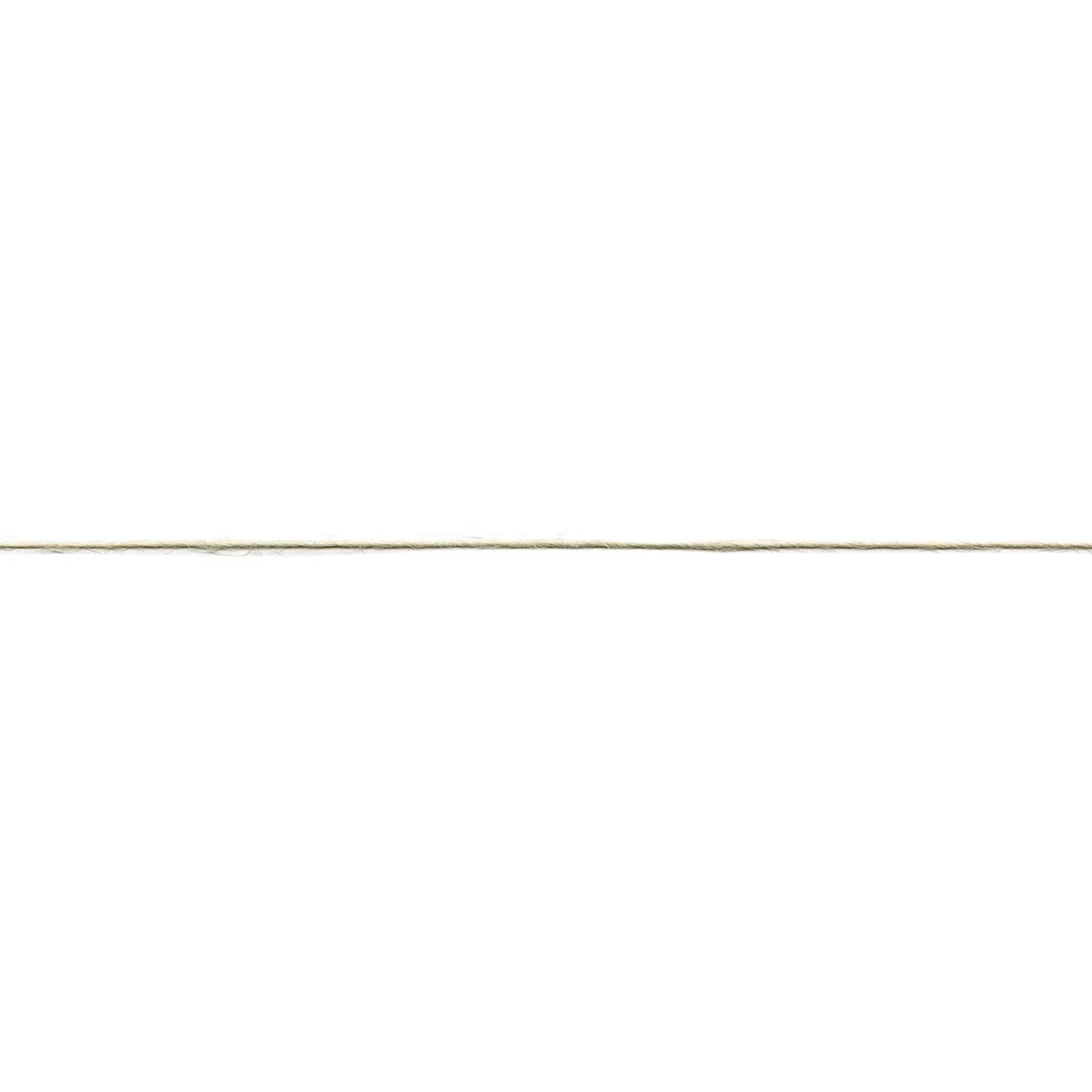 May Arts Ribbon Cuerda de arpillera marfil