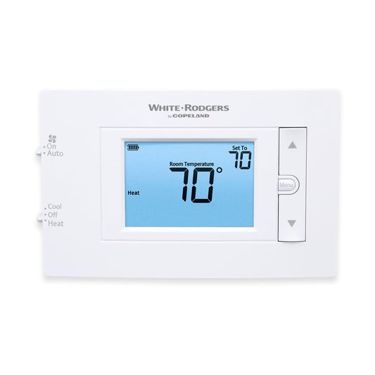 Emerson 1F83C-11NP Termostato Convencional (1H/1C) no programable, Blanco