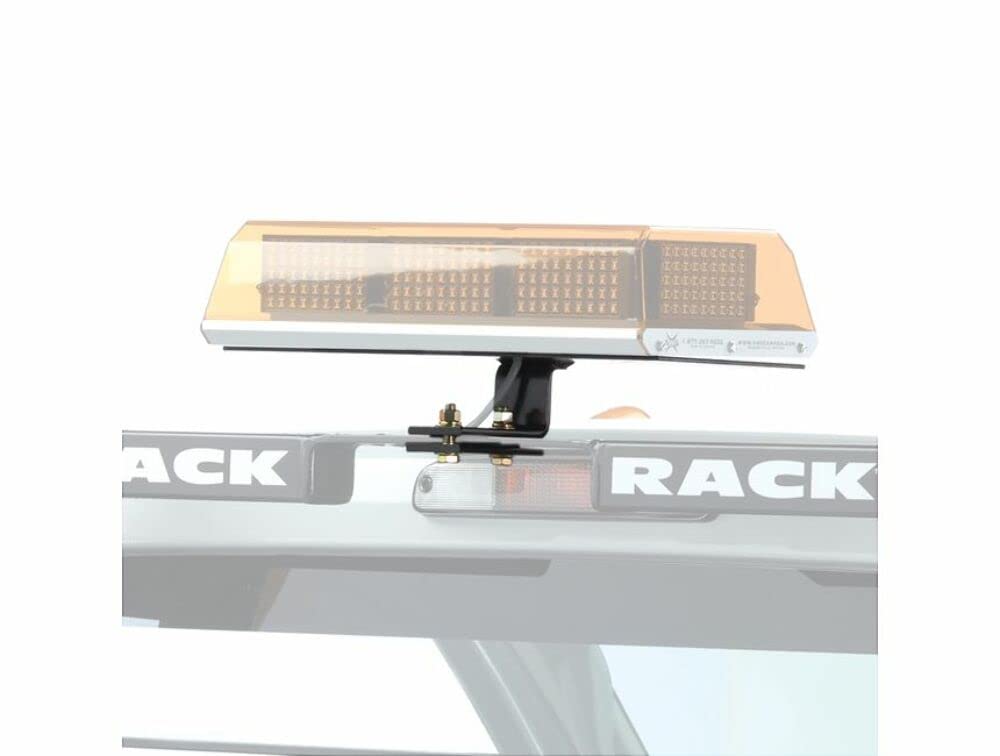 RealTruck BAC91001 Soporte de Luz Trasera, Negro, 10.5 Pulgadas, Lado del Conductor, Universal con Marco Trasero