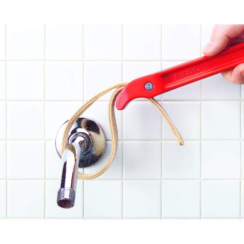 RIDGID - Llave Correa 5, 31360, Fabricada en Aluminio, para Tubos Pulidos, Agarre Firme, Herramientas Manuales
