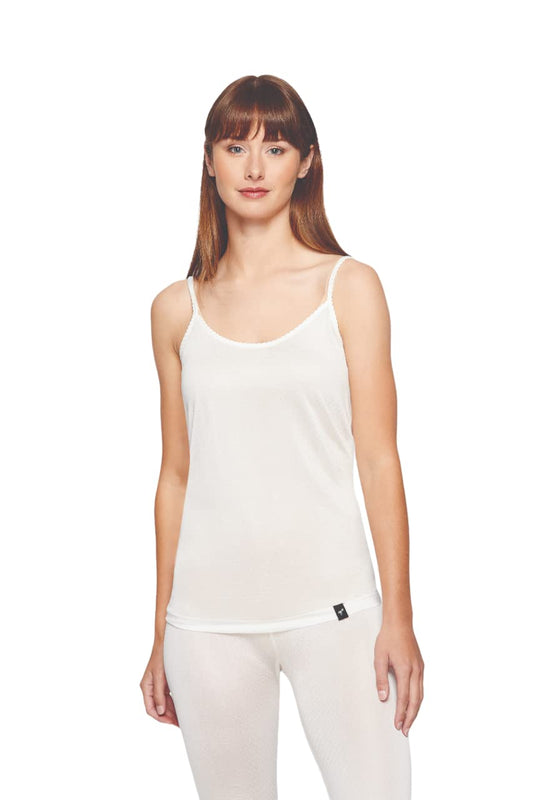 Terramar Thermasilk Pointelle - Camisola Camisetas de Capa Base para Mujer