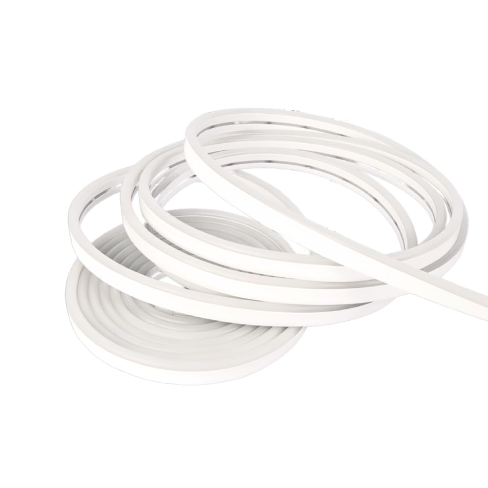 Tira LED Flexible para Letreros Neón Potencia 48W Blanco Frío, Protección 65 para usos en Exterior, 1250 Lúmenes, 120 SMD 2835, 5 metros