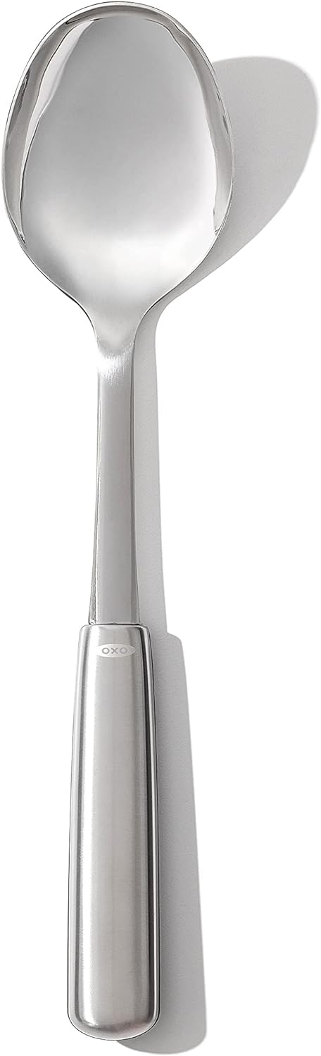 OXO Servidor de Espagueti de Acero Inoxidable - Cuchara de cocina - Acero inoxidable